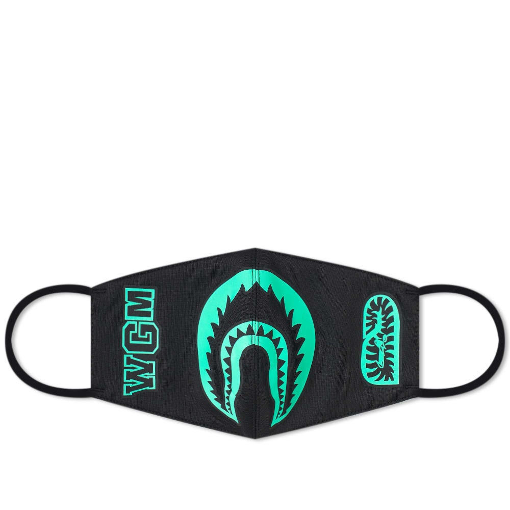 A Bathing Ape Glow In The Dark Shark Mask - 1