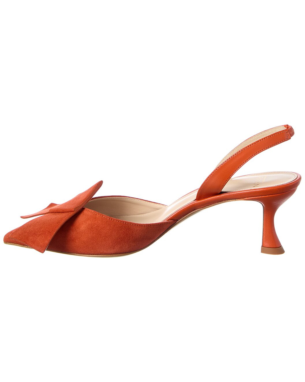 Alexandre Birman Bonny 60 Suede Slingback Pump - 2