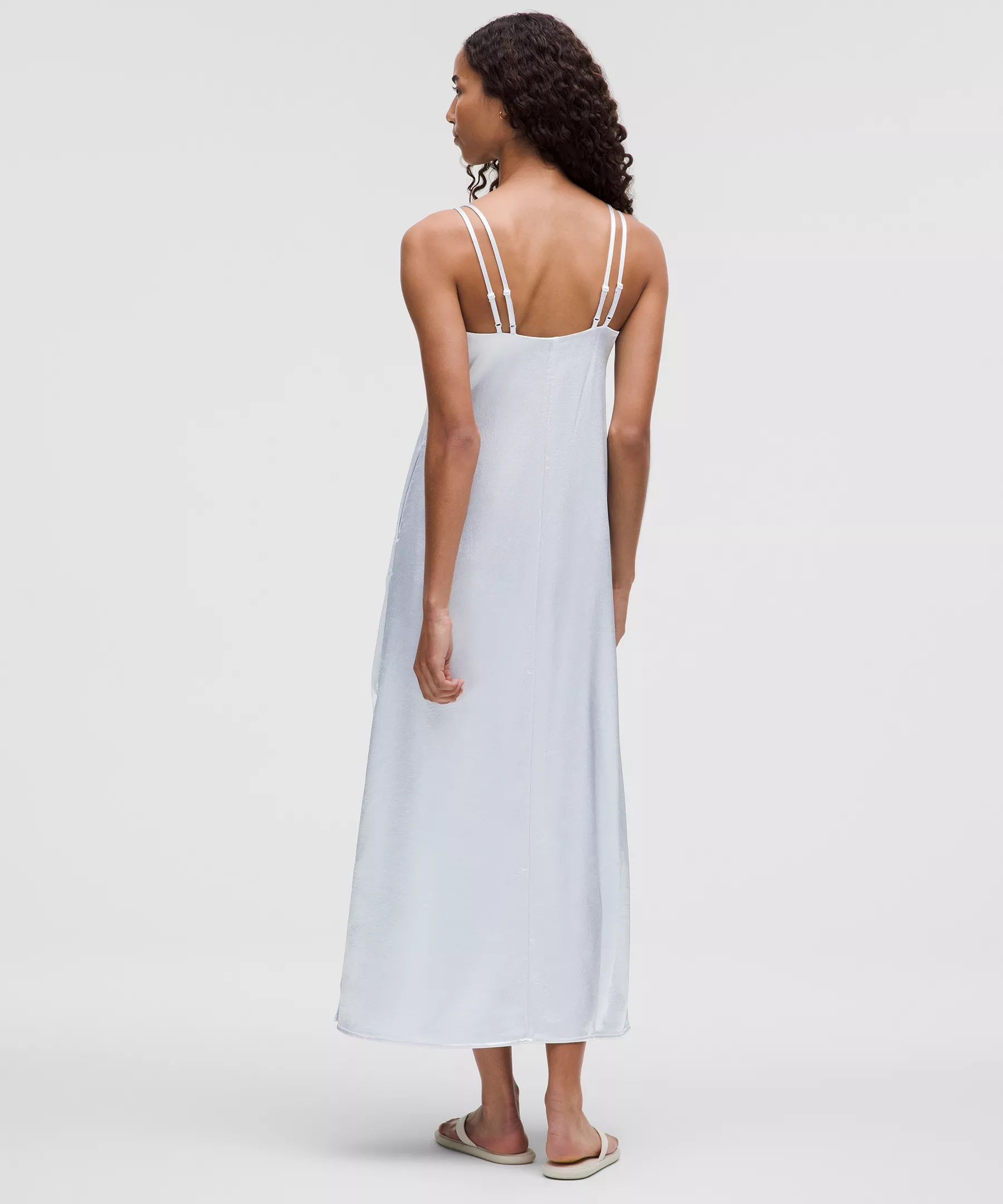 Maxi Satin Slip Dress - 2