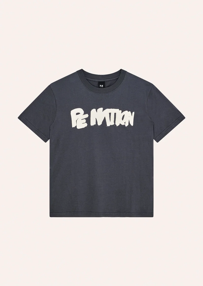 FRONTLINE 2.0 RELAXED TEE IN MARINE BLUE - 1