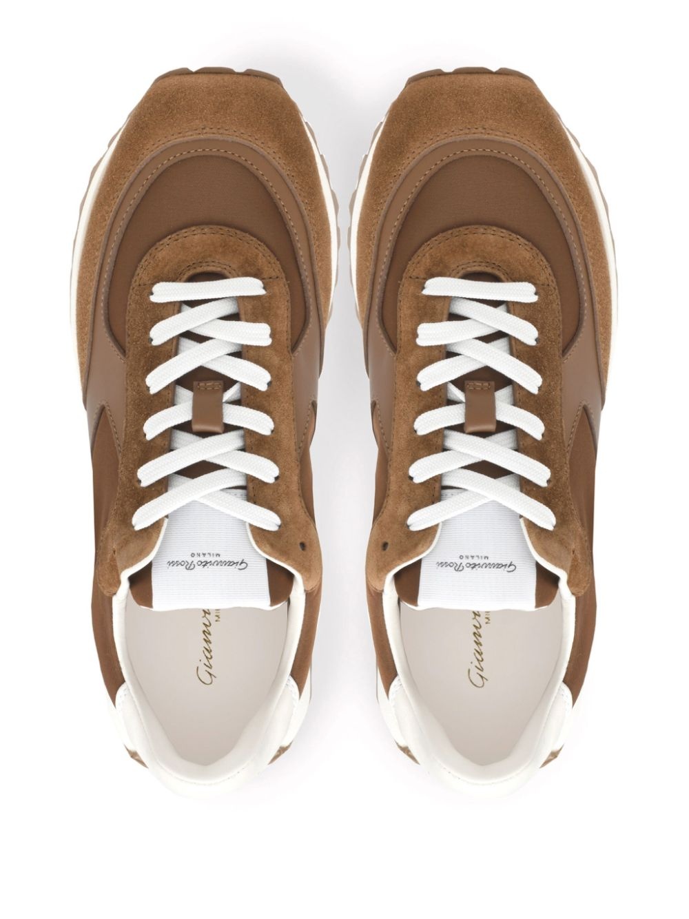 Gravel panelled sneakers - 3