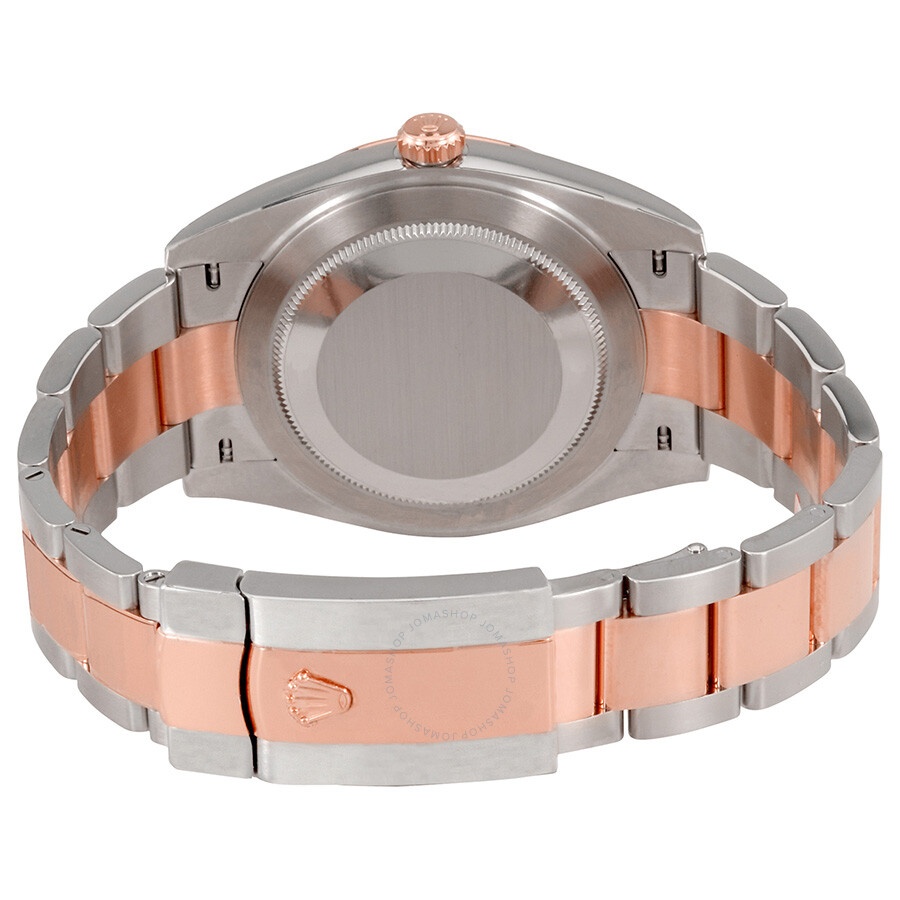 Rolex Datejust 41 Chocolate Diamond Dial Steel and 18K Rose Gold Men's Watch 126301CHDO - 3