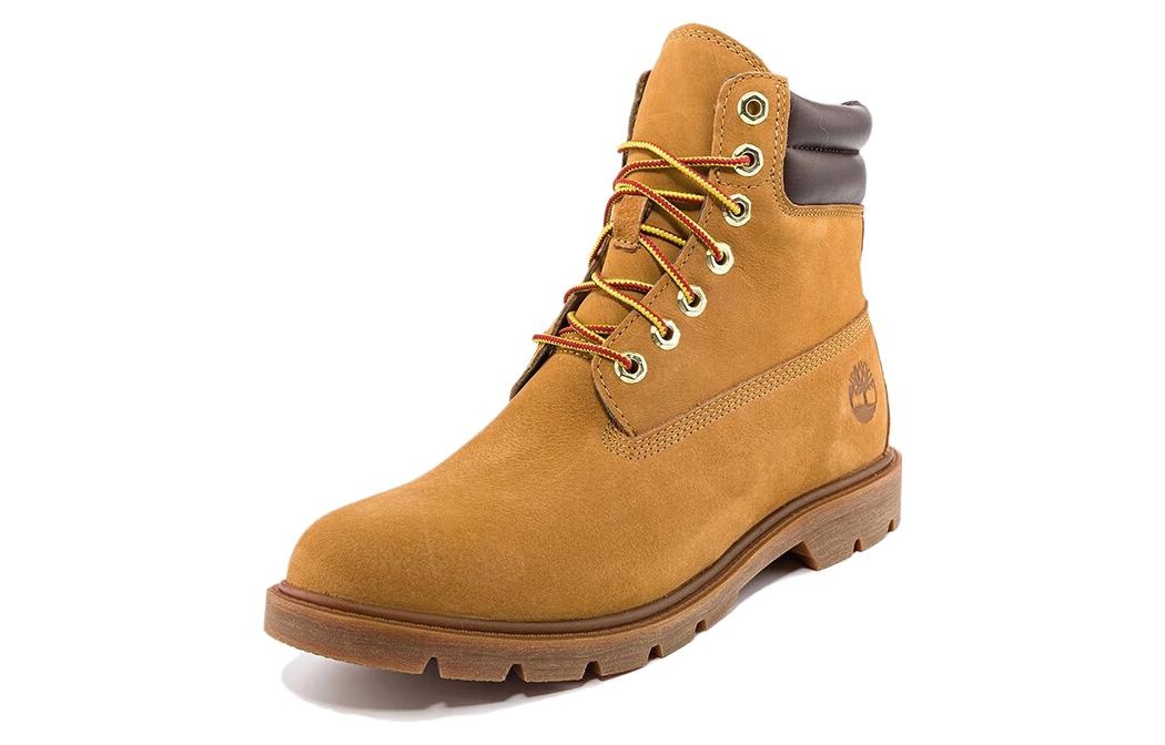 Timberland 6 Inch Double Collar Waterproof Basic 'Wheat Nubuck' A27TPW - 3