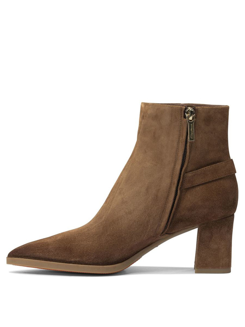 Santoni Santoni Suede Ankle Boots 65Mm outlook