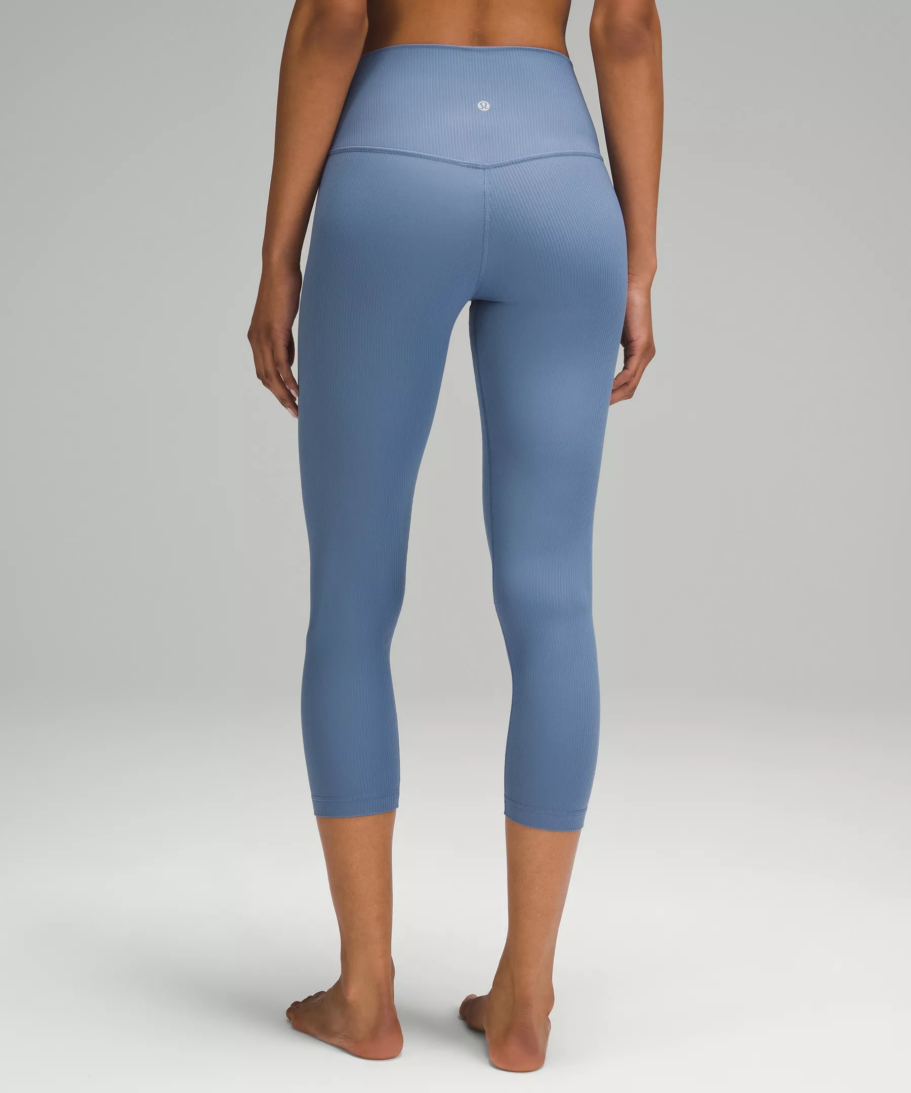 lululemon Align™ High-Rise Ribbed Crop 23" - 3