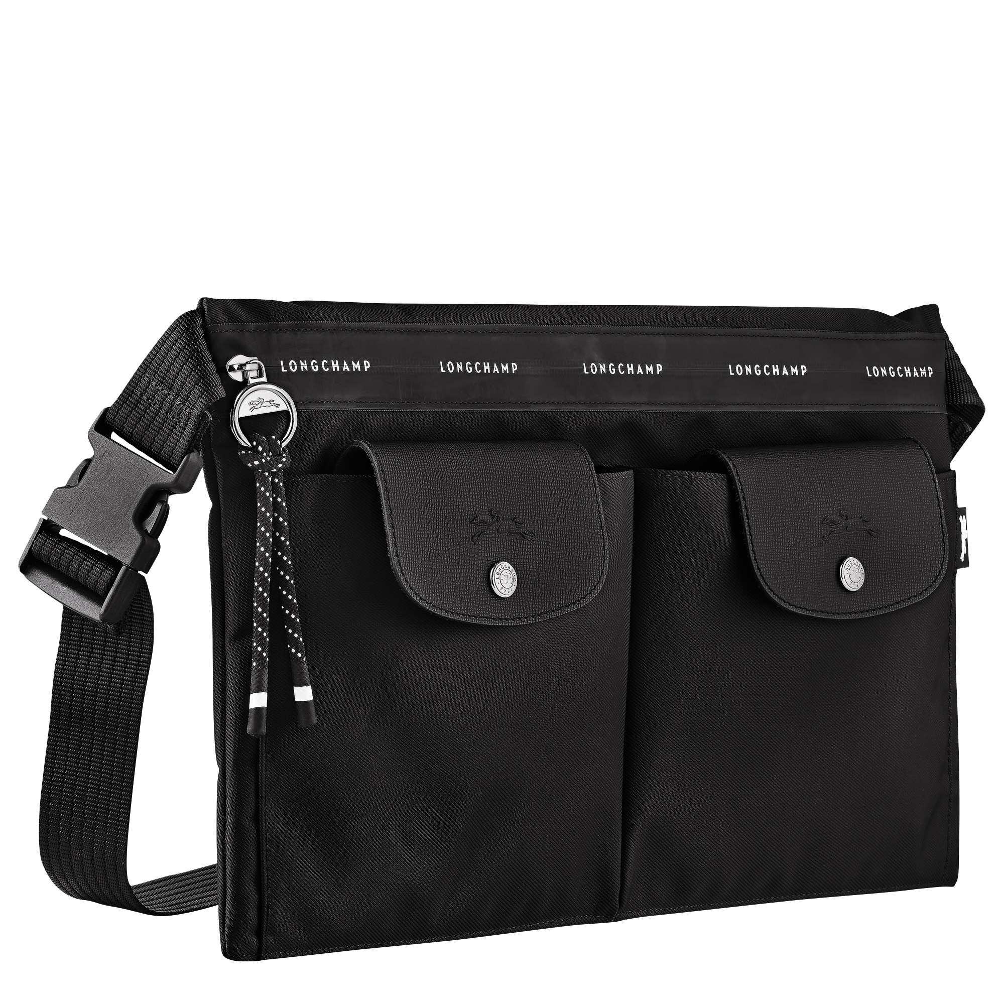 Le Pliage Energy L Crossbody bag Black - Canvas - 3