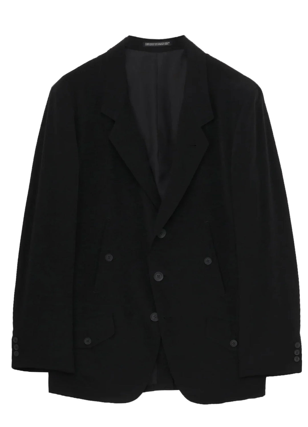 3 Buttons Jacket With Flap - 1