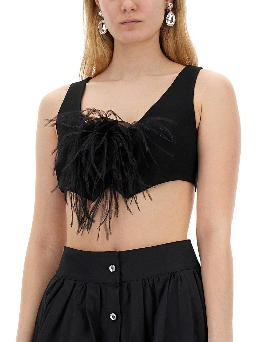 Moschino Women Vests With Rose. - 4