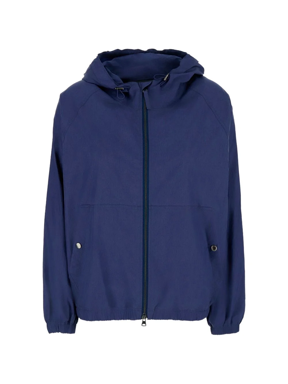 drawstring-hood jacket - 1