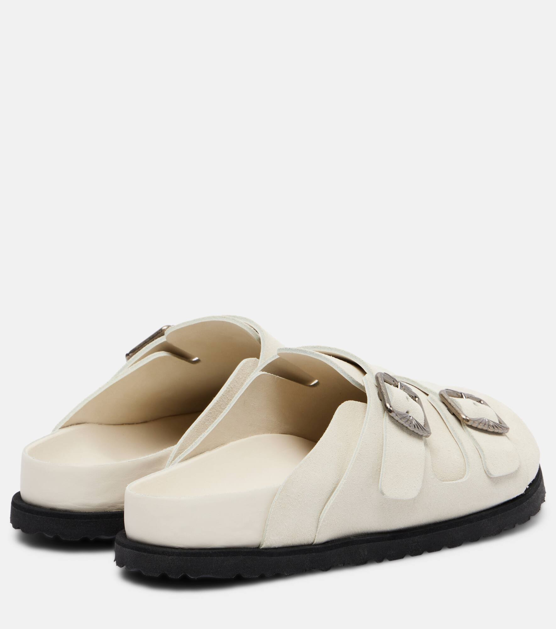 222 West suede clogs - 2
