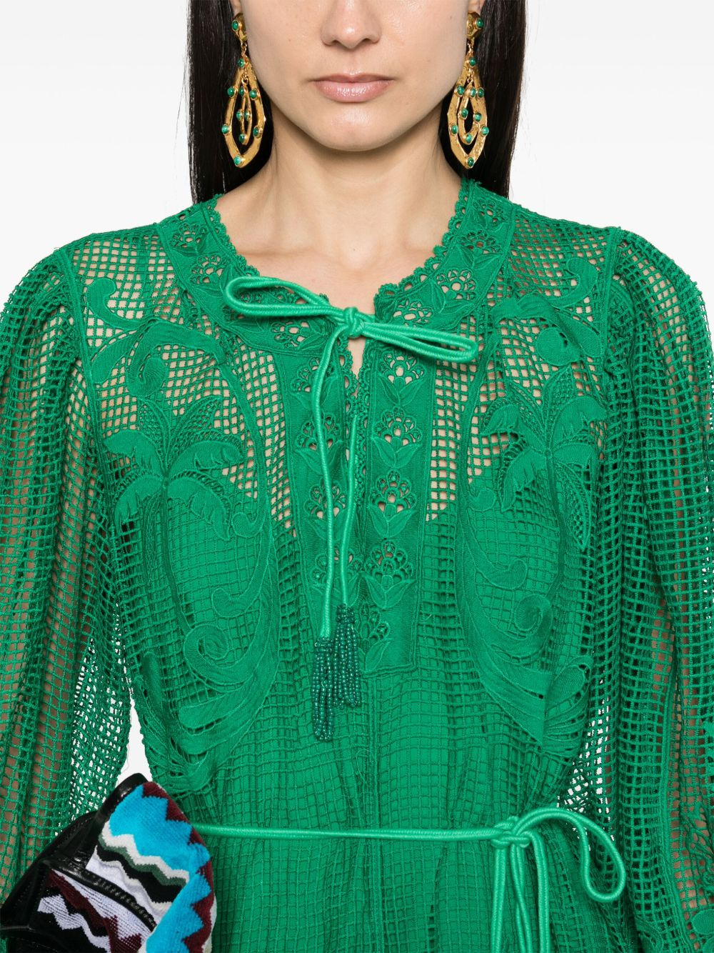 Tropical Flight mini dress - 5