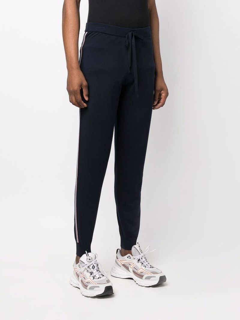 slim-cut track pants 3
