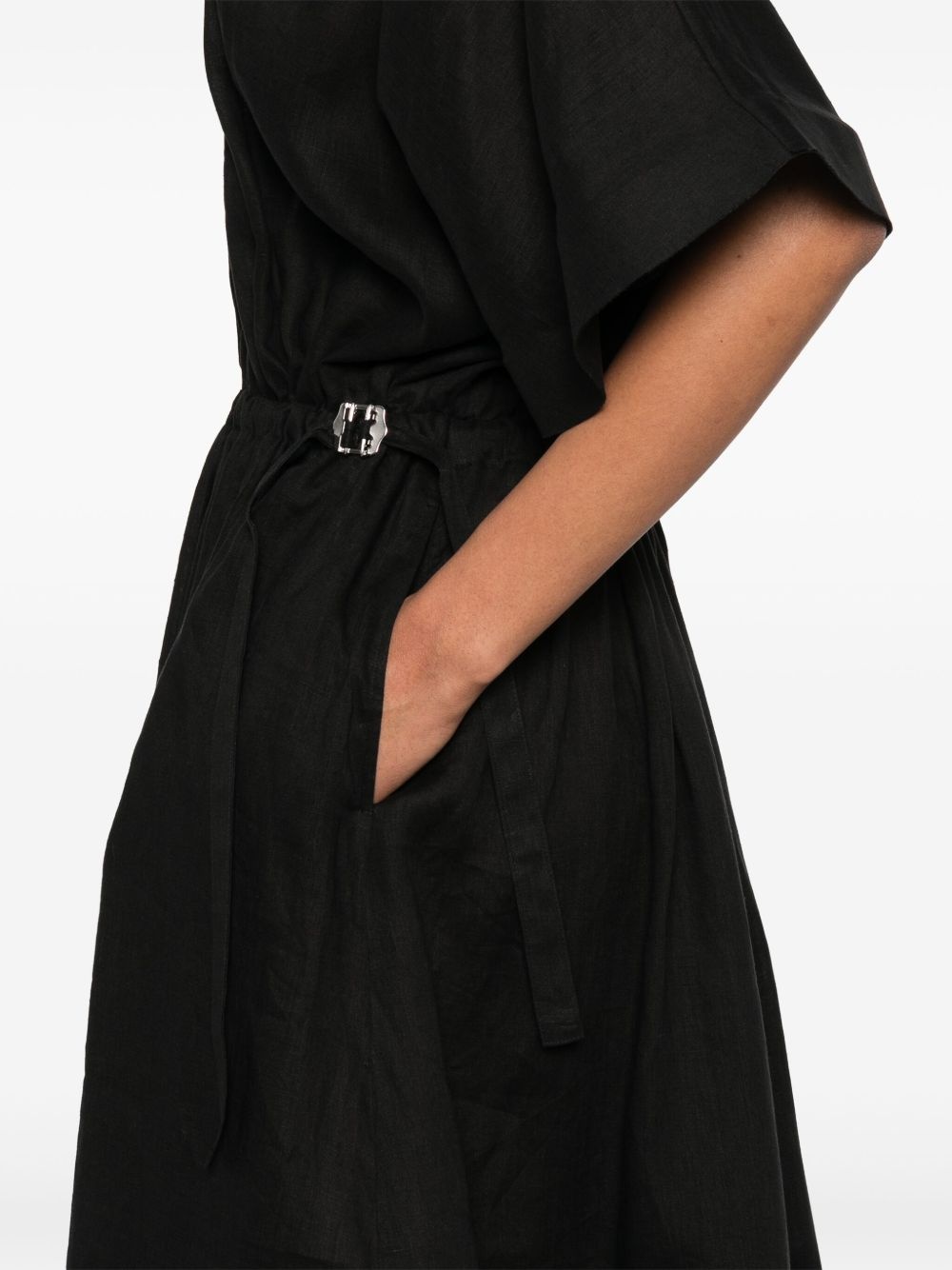 linen shirtdress - 5