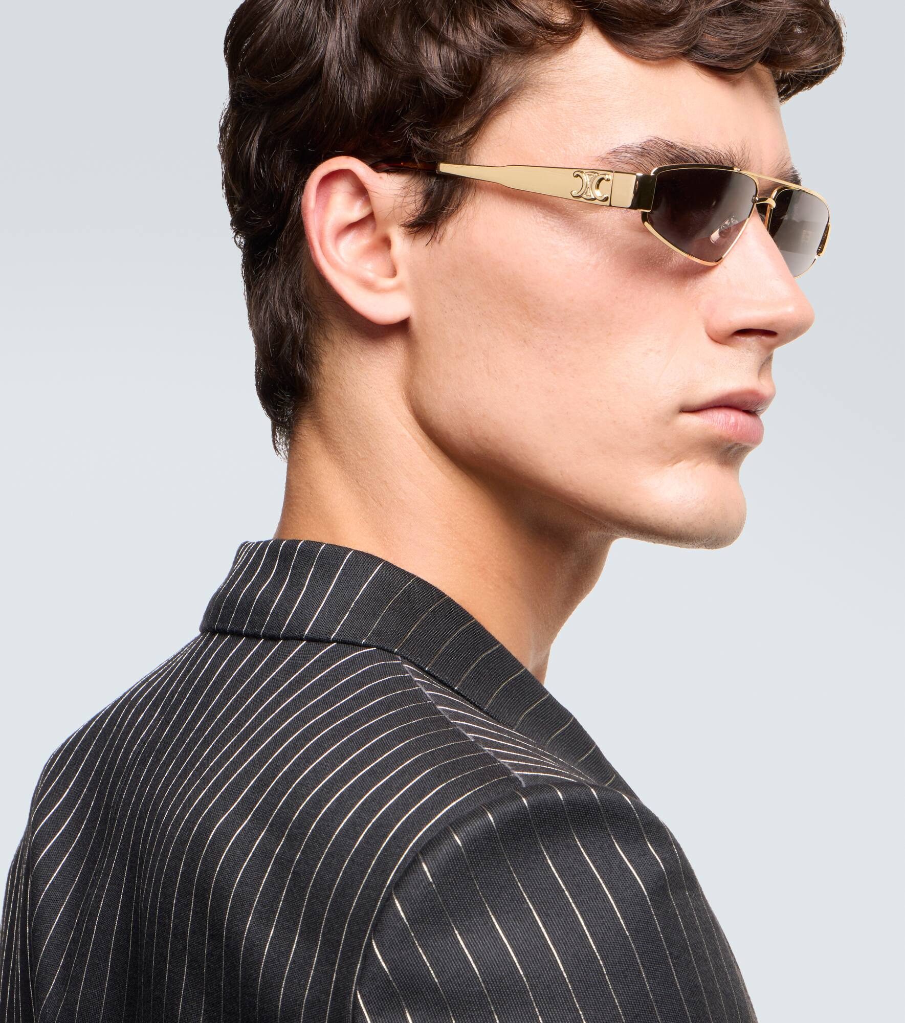 Triomphe Metal 05 rectangular sunglasses - 3