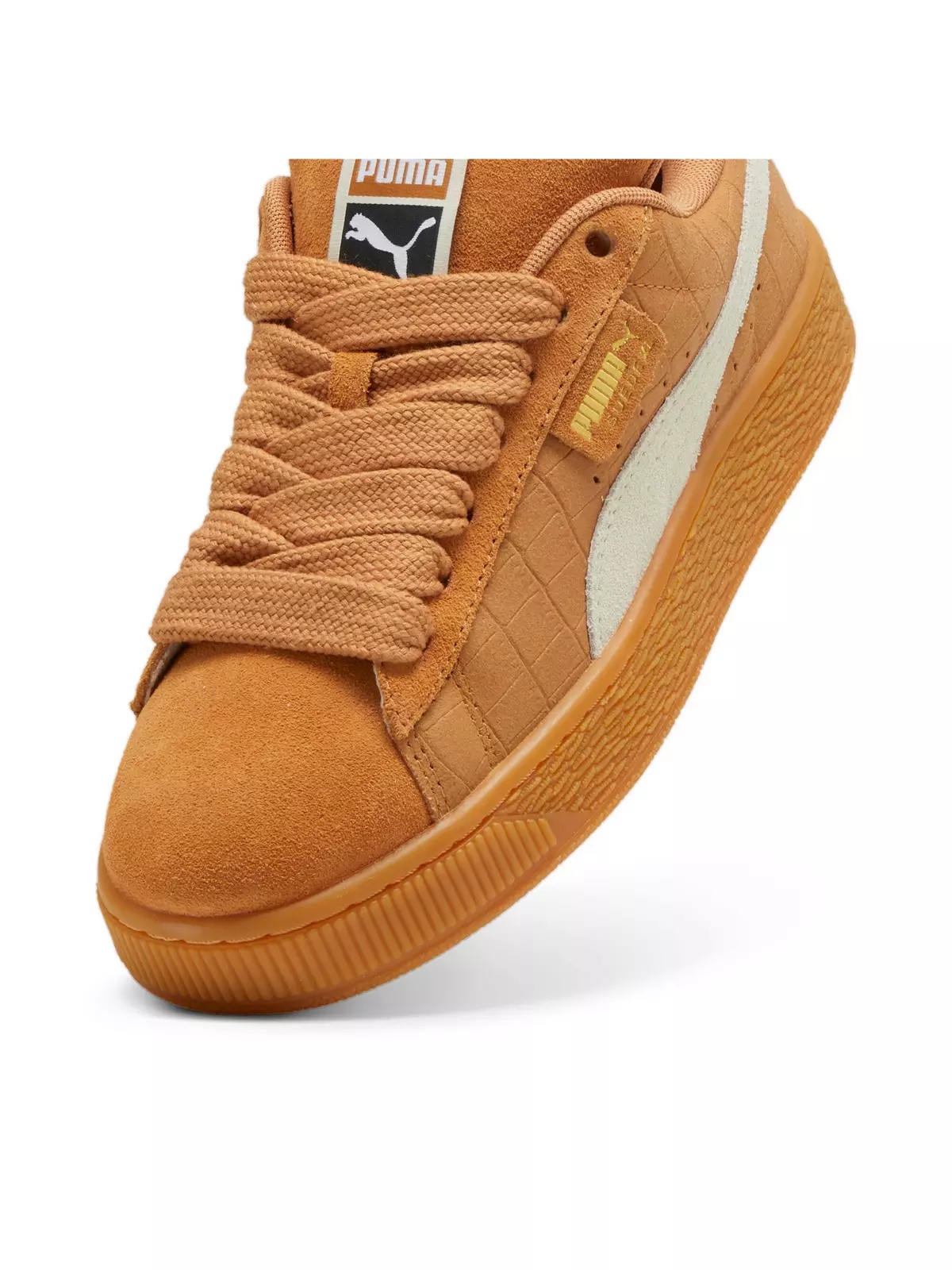 PUMA Suede XL Elevated "Caramel Latte/Gum" Women's Shoe - 5