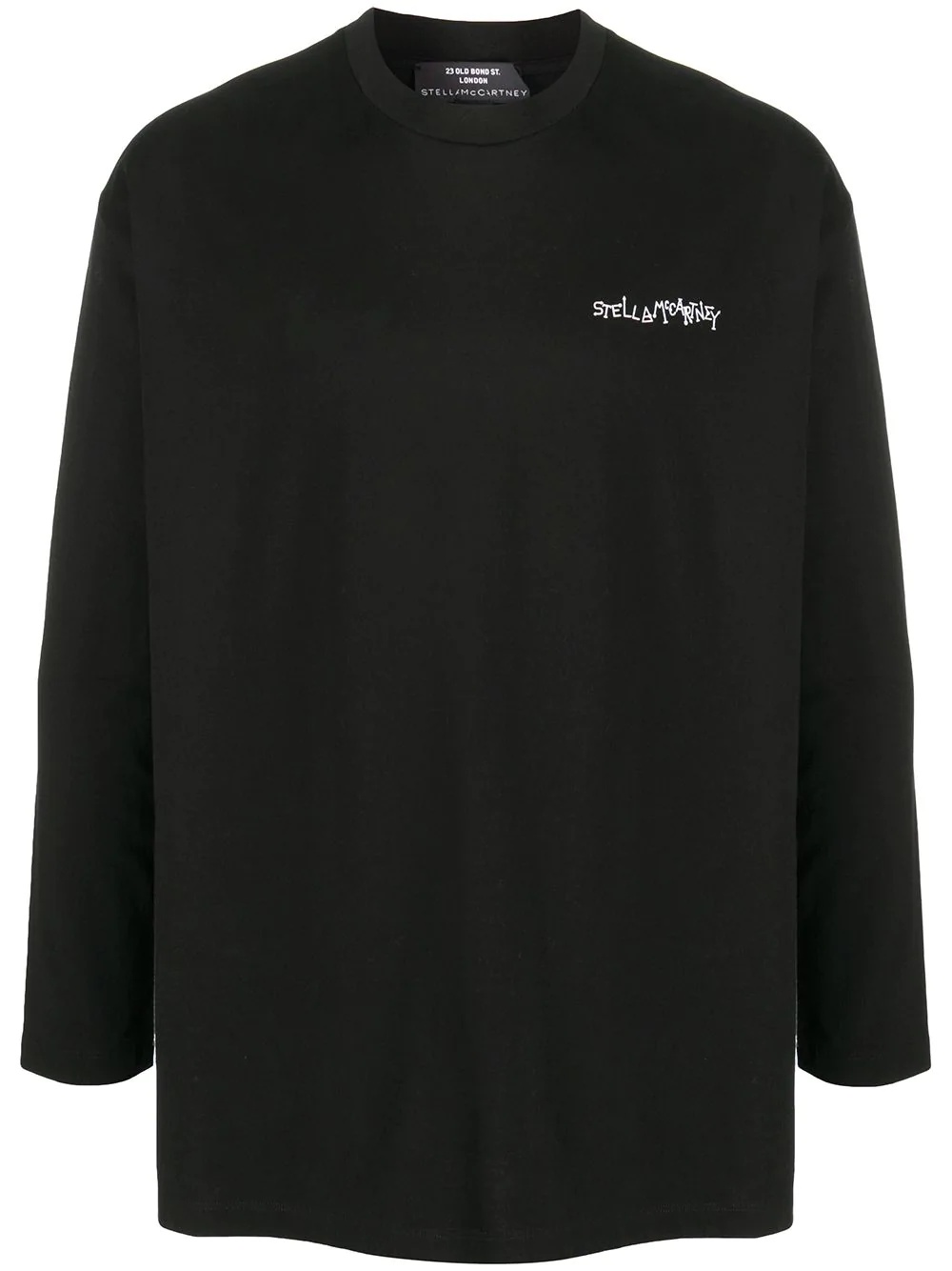 graphic print long-sleeve T-shirt  - 1