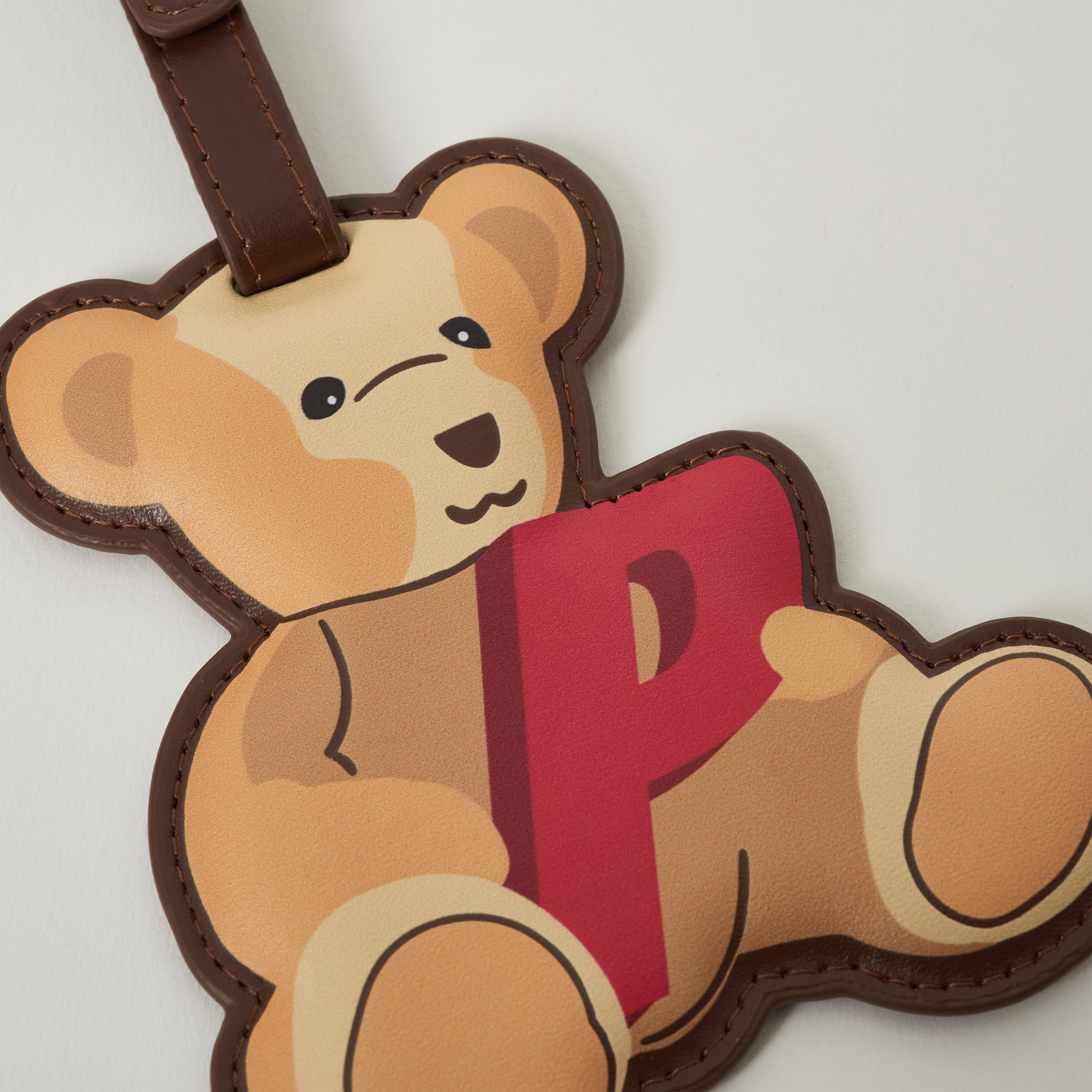BEAR PALACE LOVE LUGGAGE TAG CREAM - 3