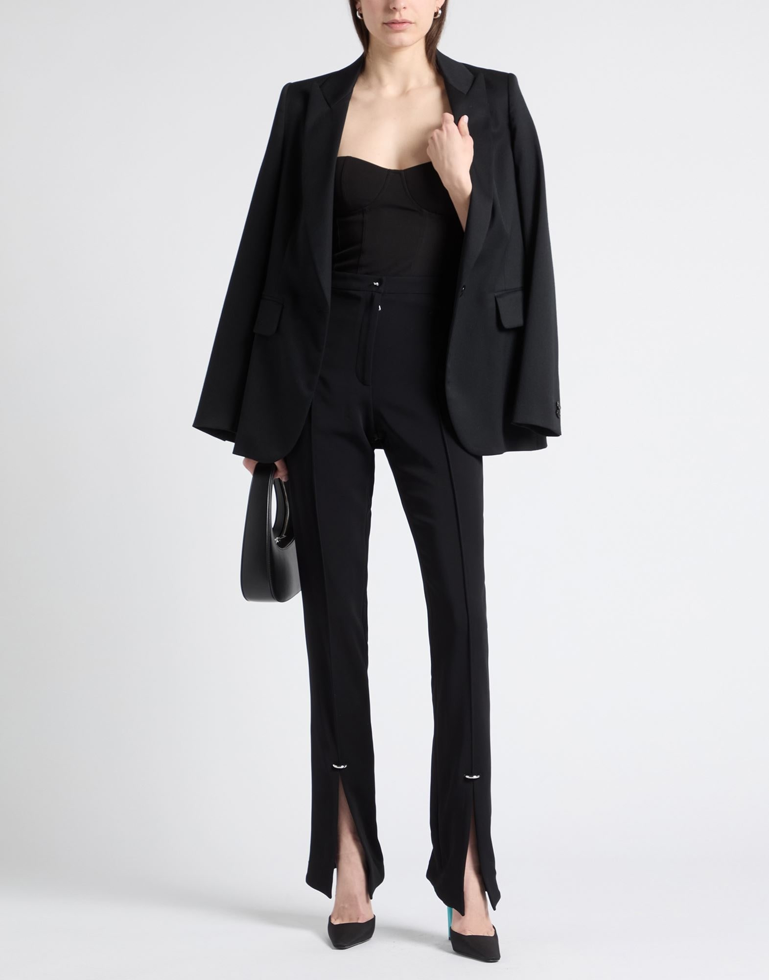 Black Women's Casual Pants - 2