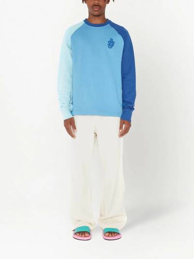 JW Anderson colour-block sweatshirt outlook