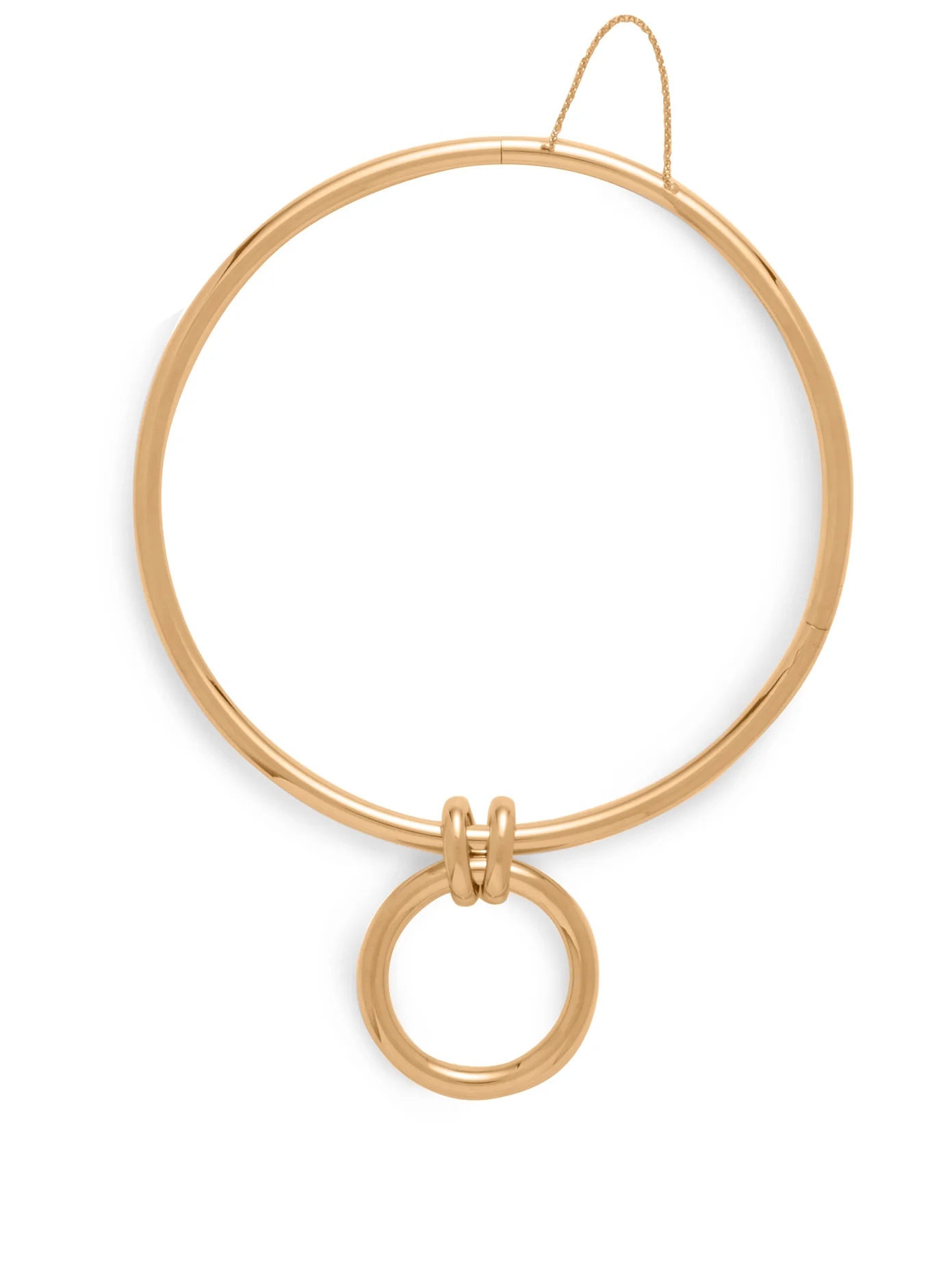 Gold-plated drop choker - 1