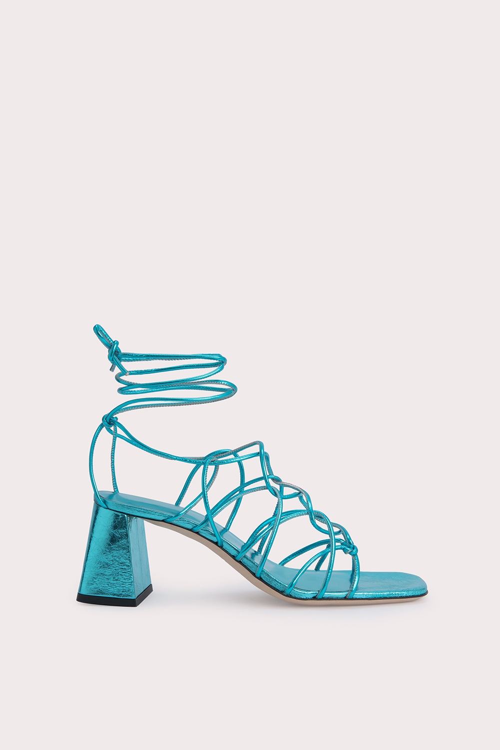Alexander Aquamarine Metallic Leather - 1