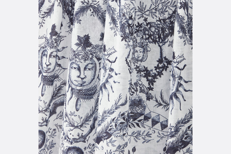 Dioriviera Pleated Long Skirt 3