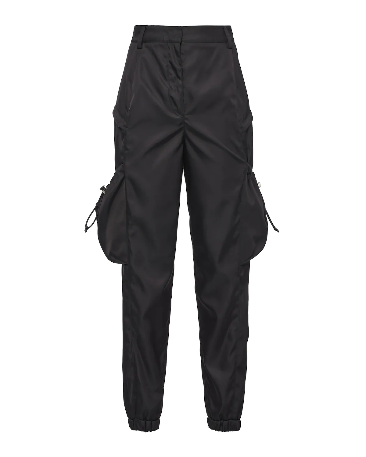 Re-Nylon gabardine trousers - 1