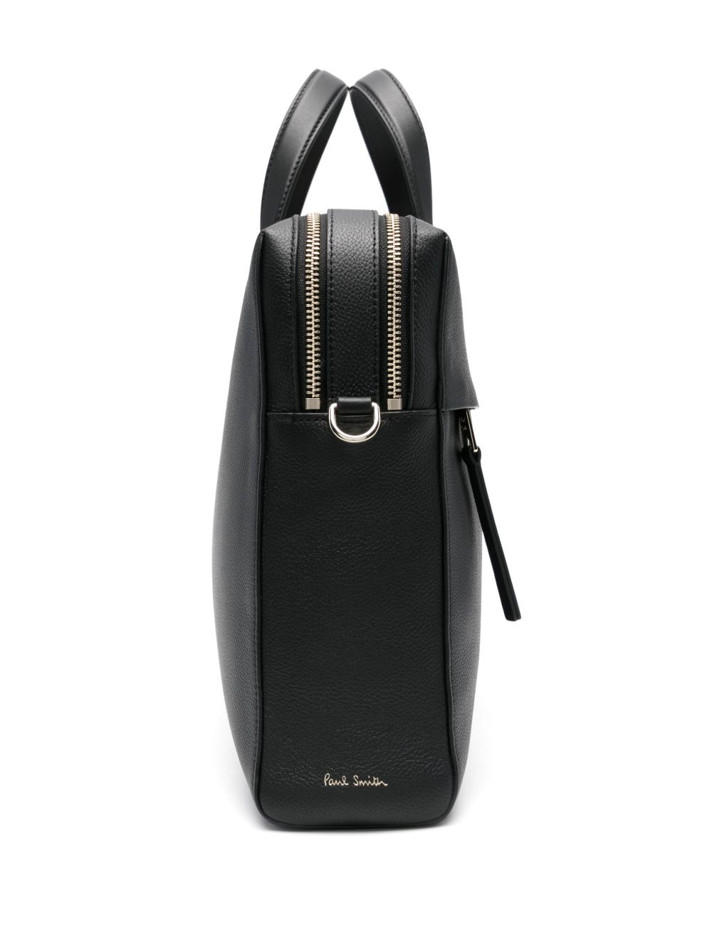 Signature Stripe briefcase - 4