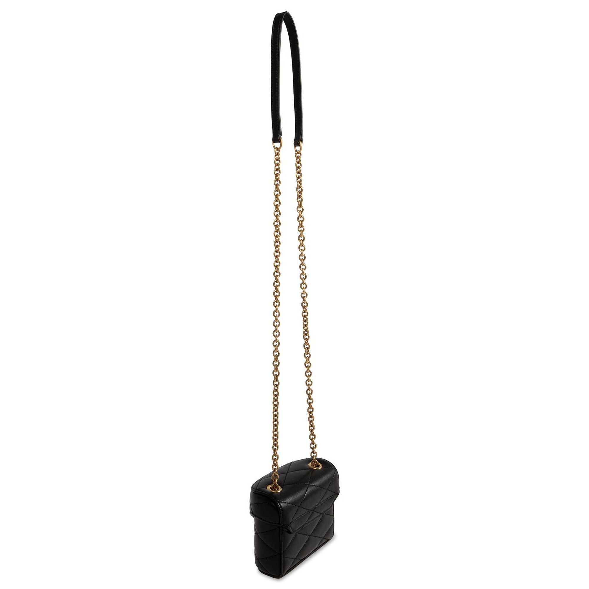 Saint Laurent June Micro Box Shoulder Bag 'Black' - 2