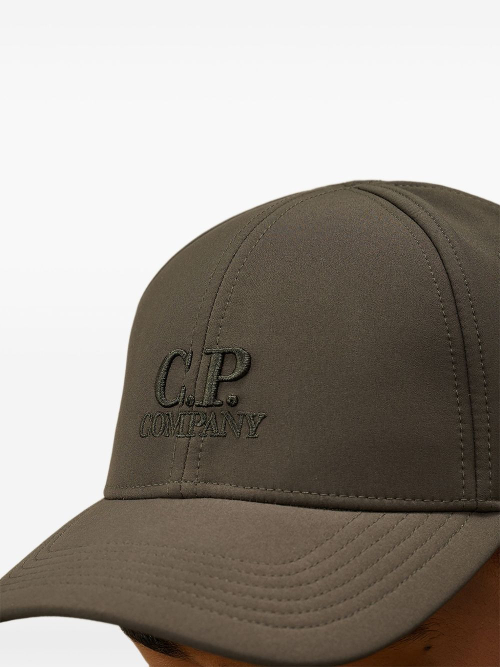logo-embroidered baseball cap - 3