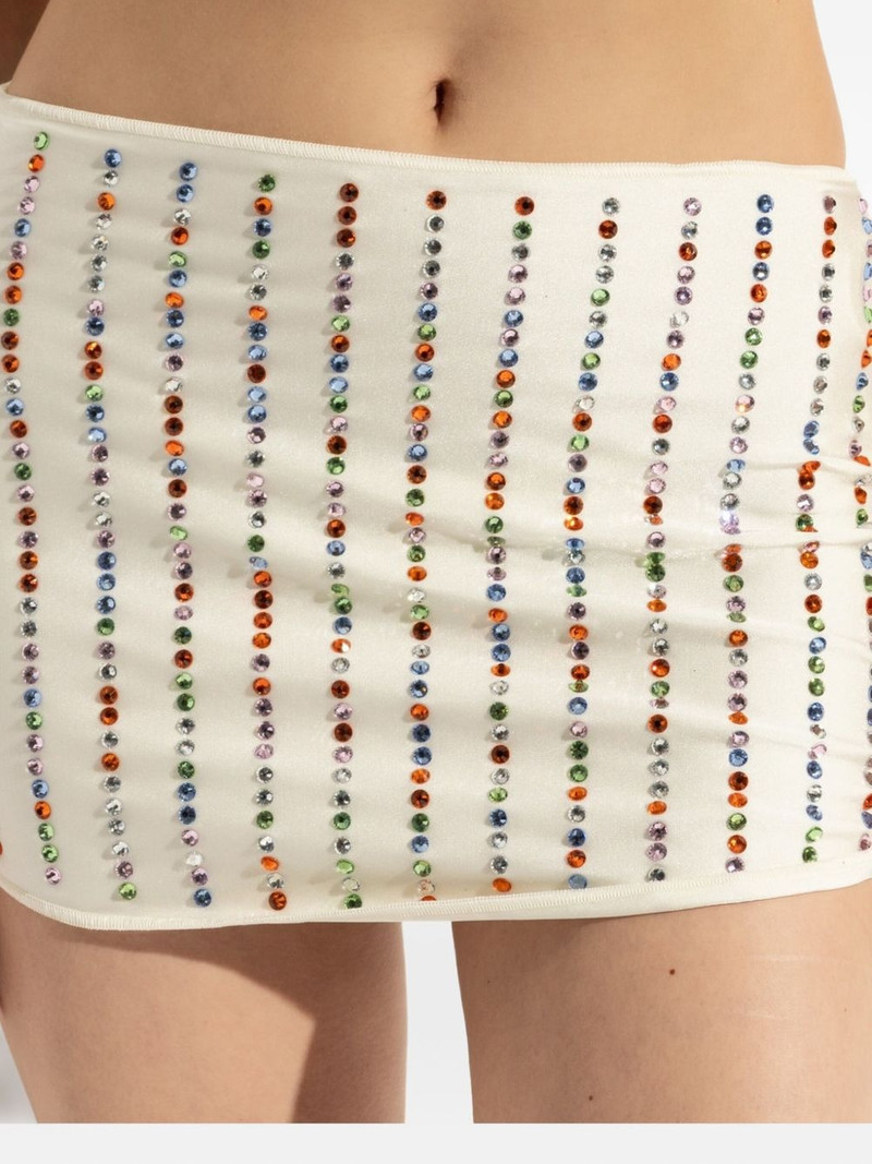 crystal-embellished mini skirt 1