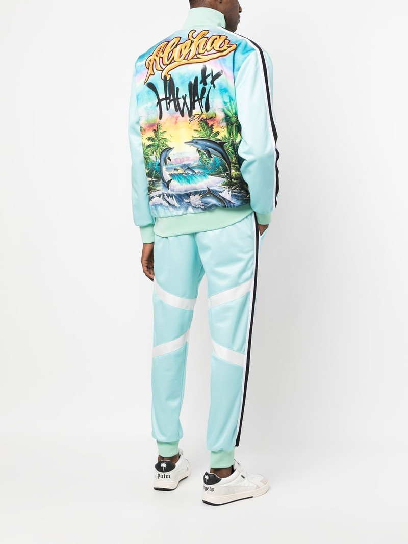 PHILIPP PLEIN Hawaii printed tracksuit outlook