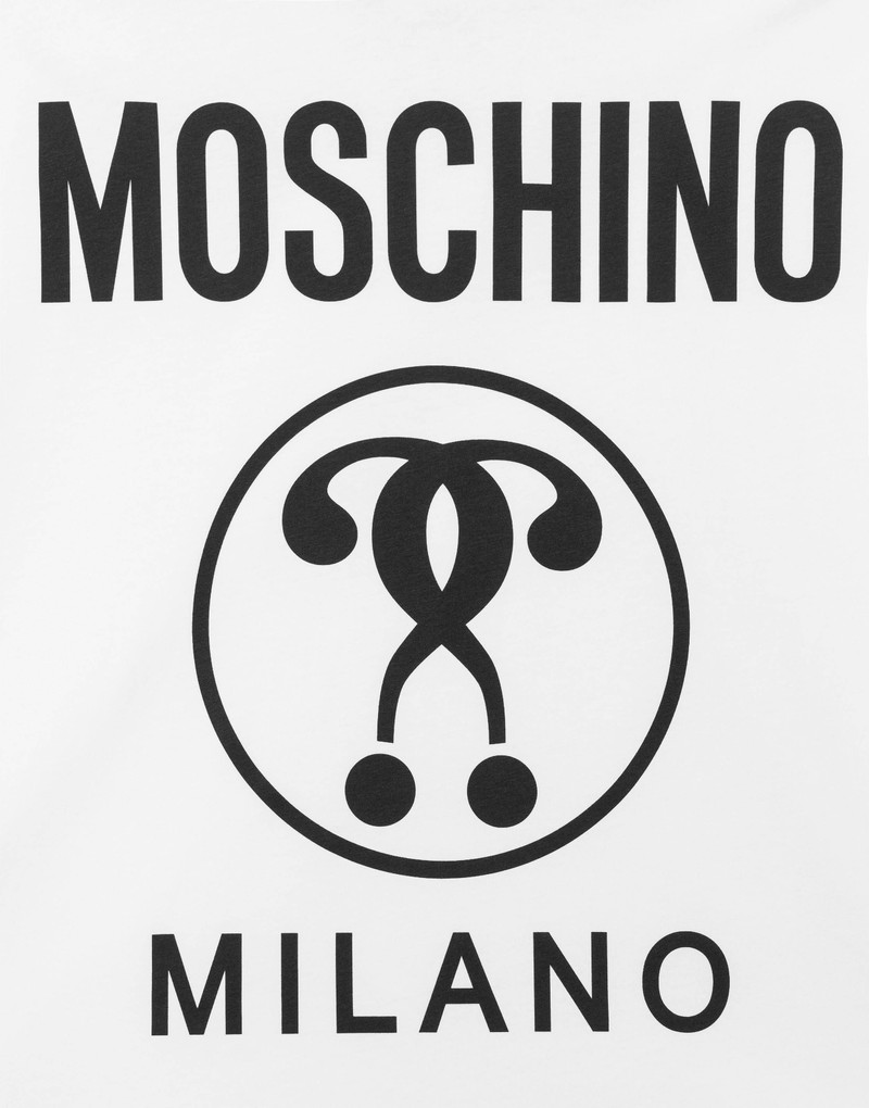 DOUBLE QUESTION MARK JERSEY T-SHIRT 4