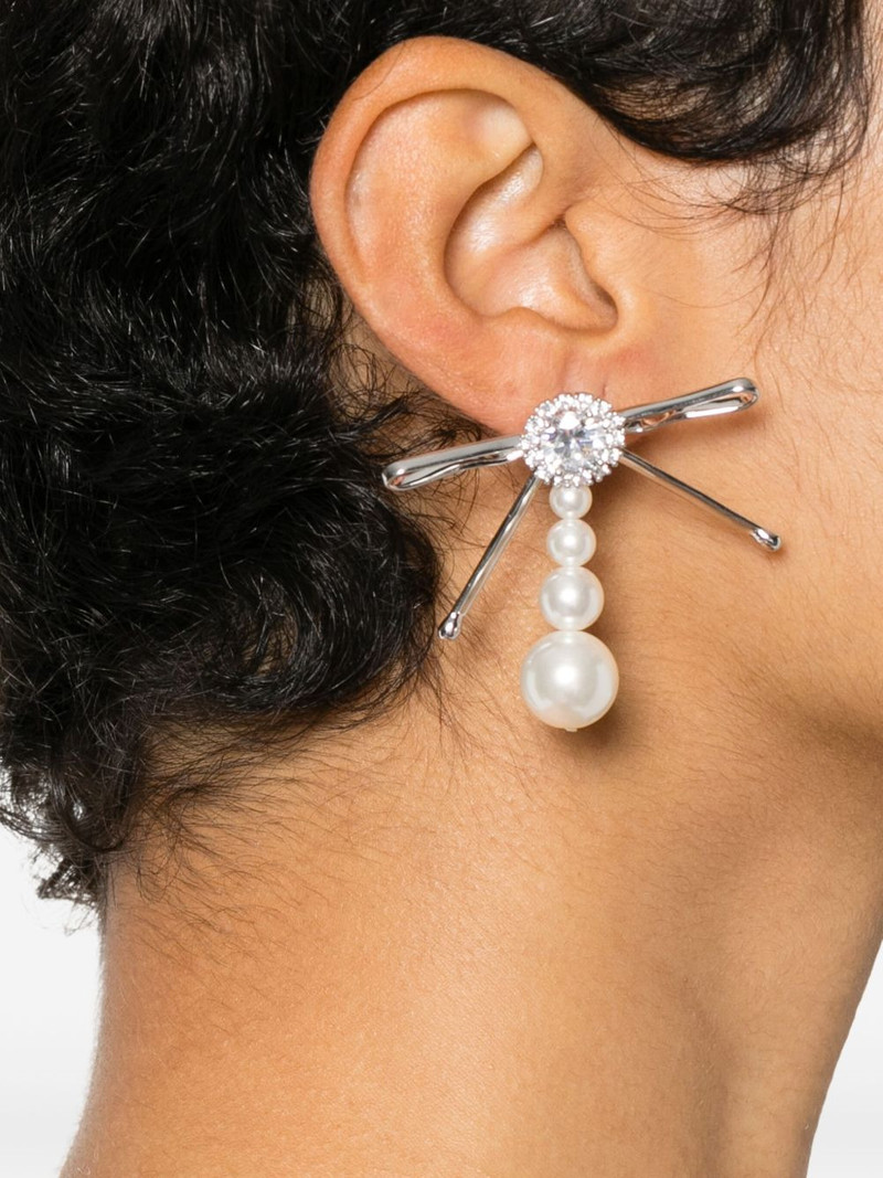 SHUSHU/TONG bow-design earrings outlook