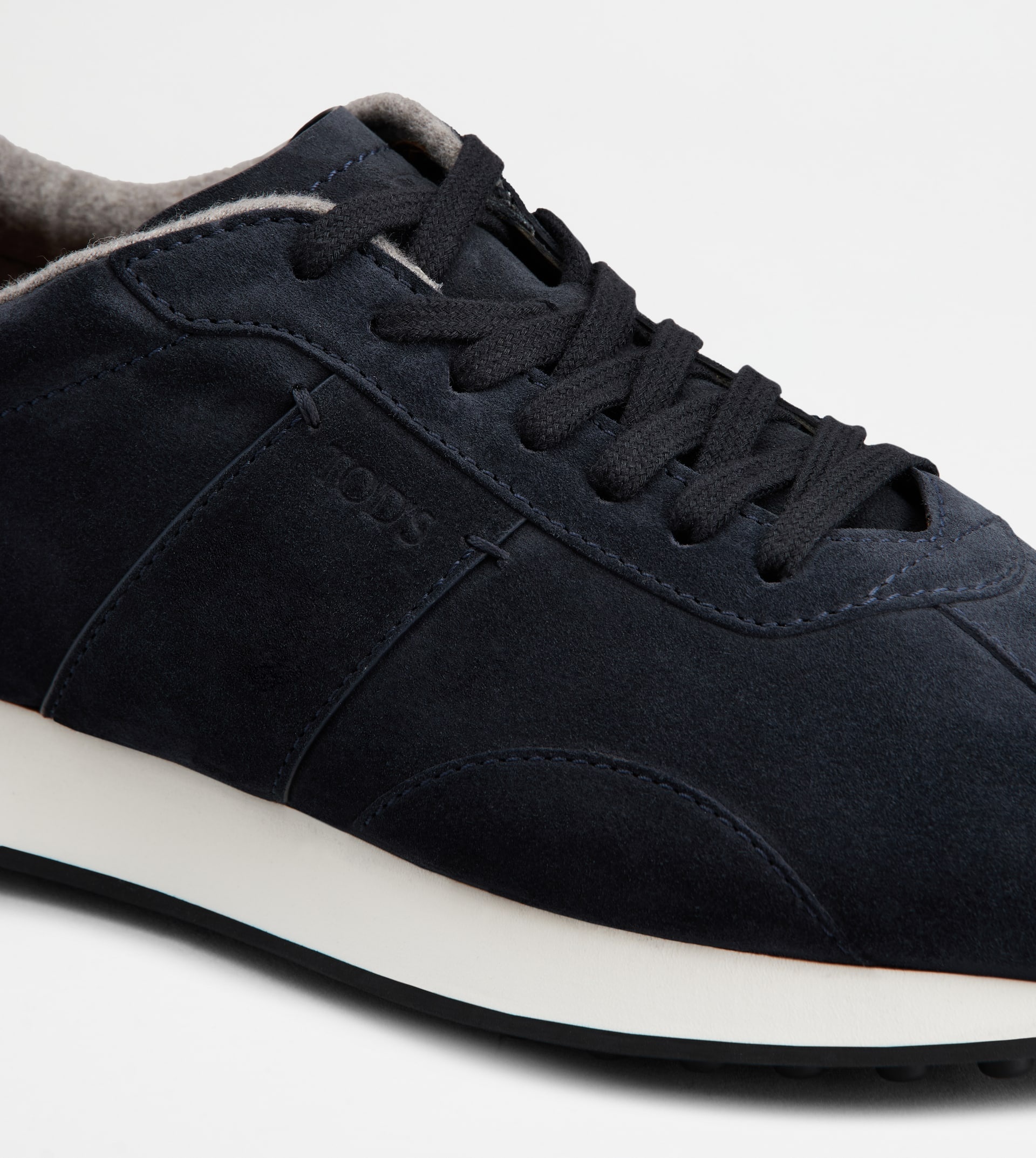 T VINTAGE SNEAKERS IN SUEDE - BLUE - 5