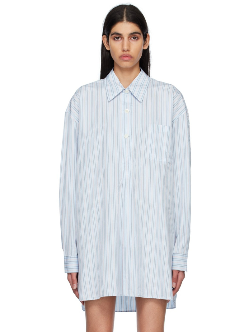 Blue Popover Shirt 1