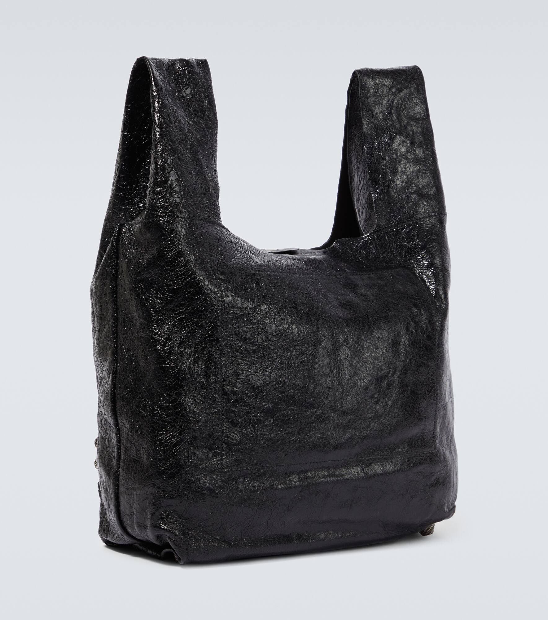 Le Cagole leather tote bag - 5