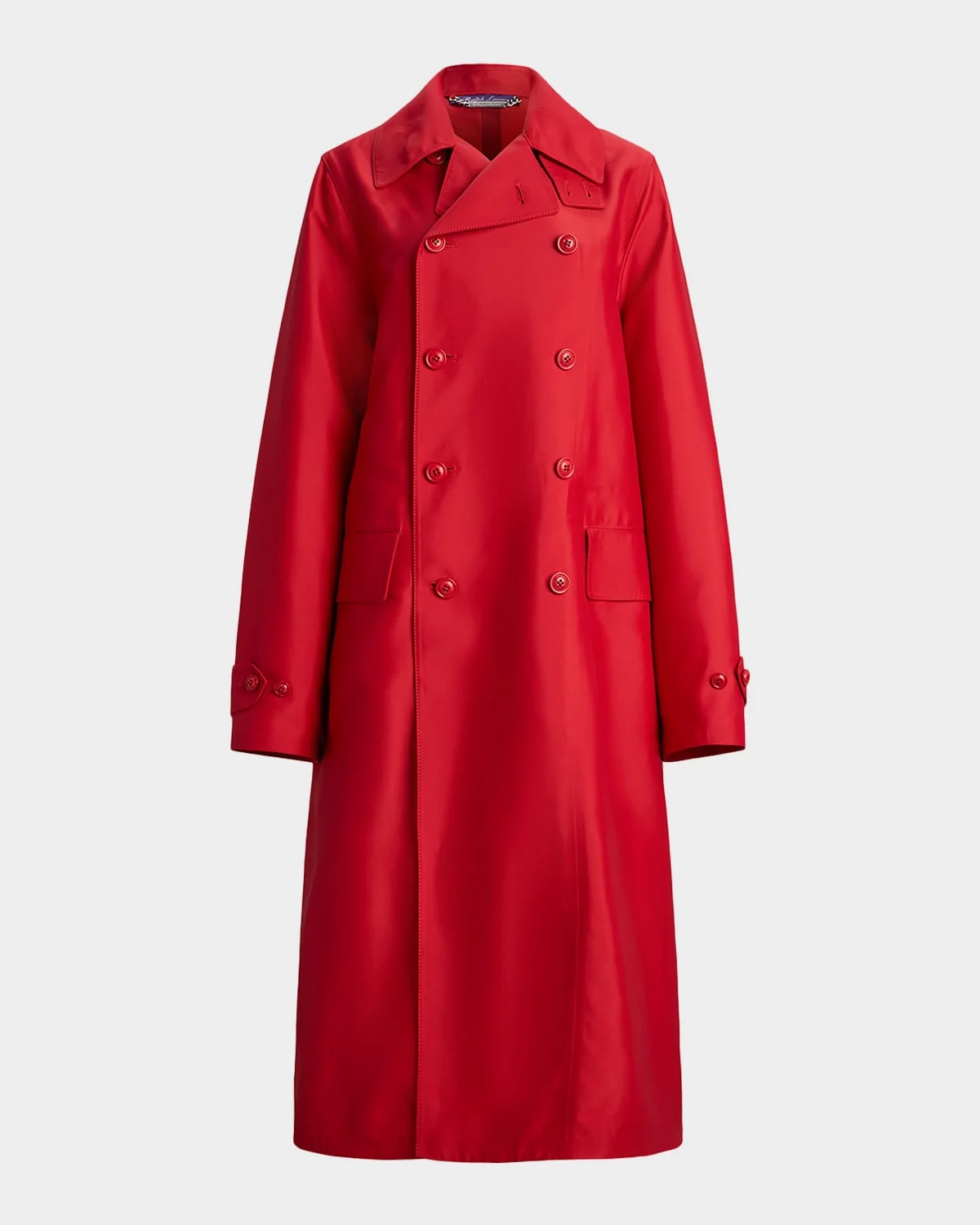 Raquel Silk-Blend Trench Coat - 1