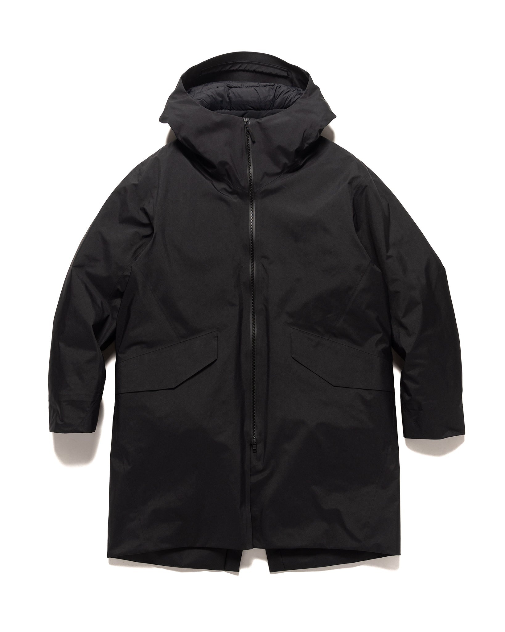 Monitor Down Coat Black - 1