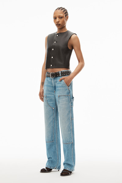 Alexander Wang EZ SLOUCH CARPENTER JEAN IN DENIM outlook