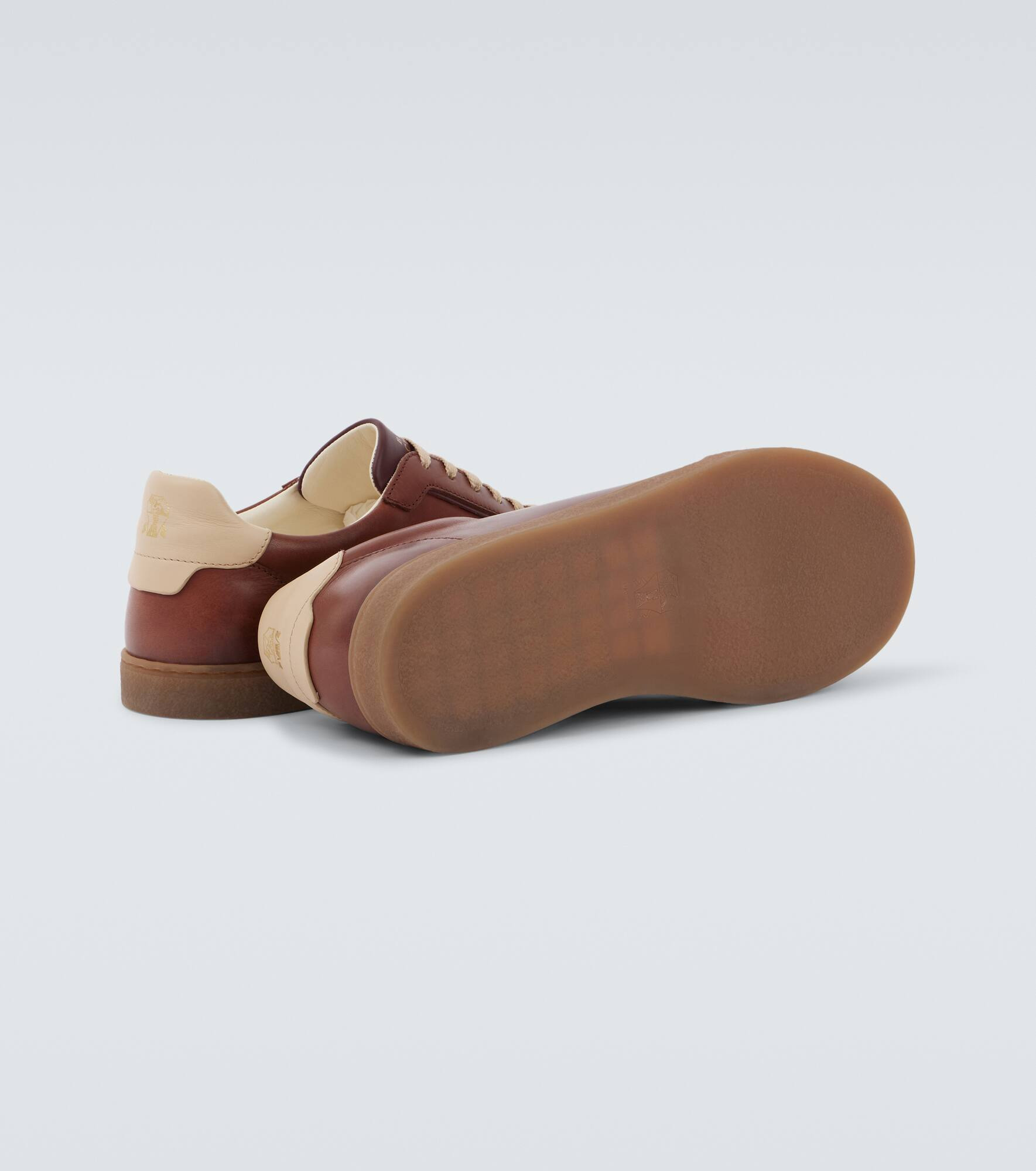 Leather sneakers - 7