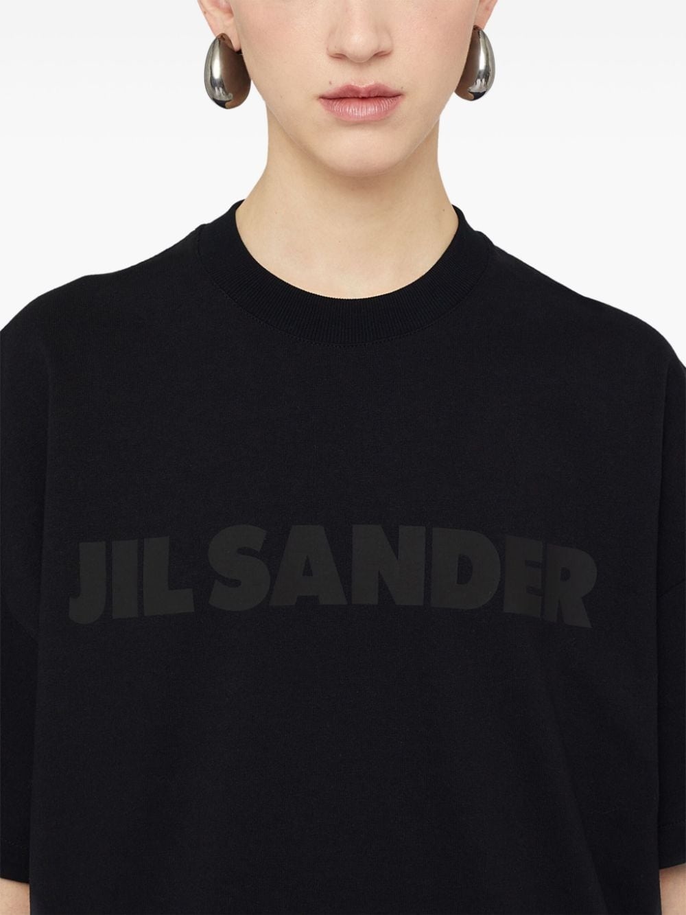 Tシャツ・カットソー Jil Sander FW23 T-SHIRT WITH LOGO (J03GC0105_J20113591) JIL_8050393409111_2.jpg?v=