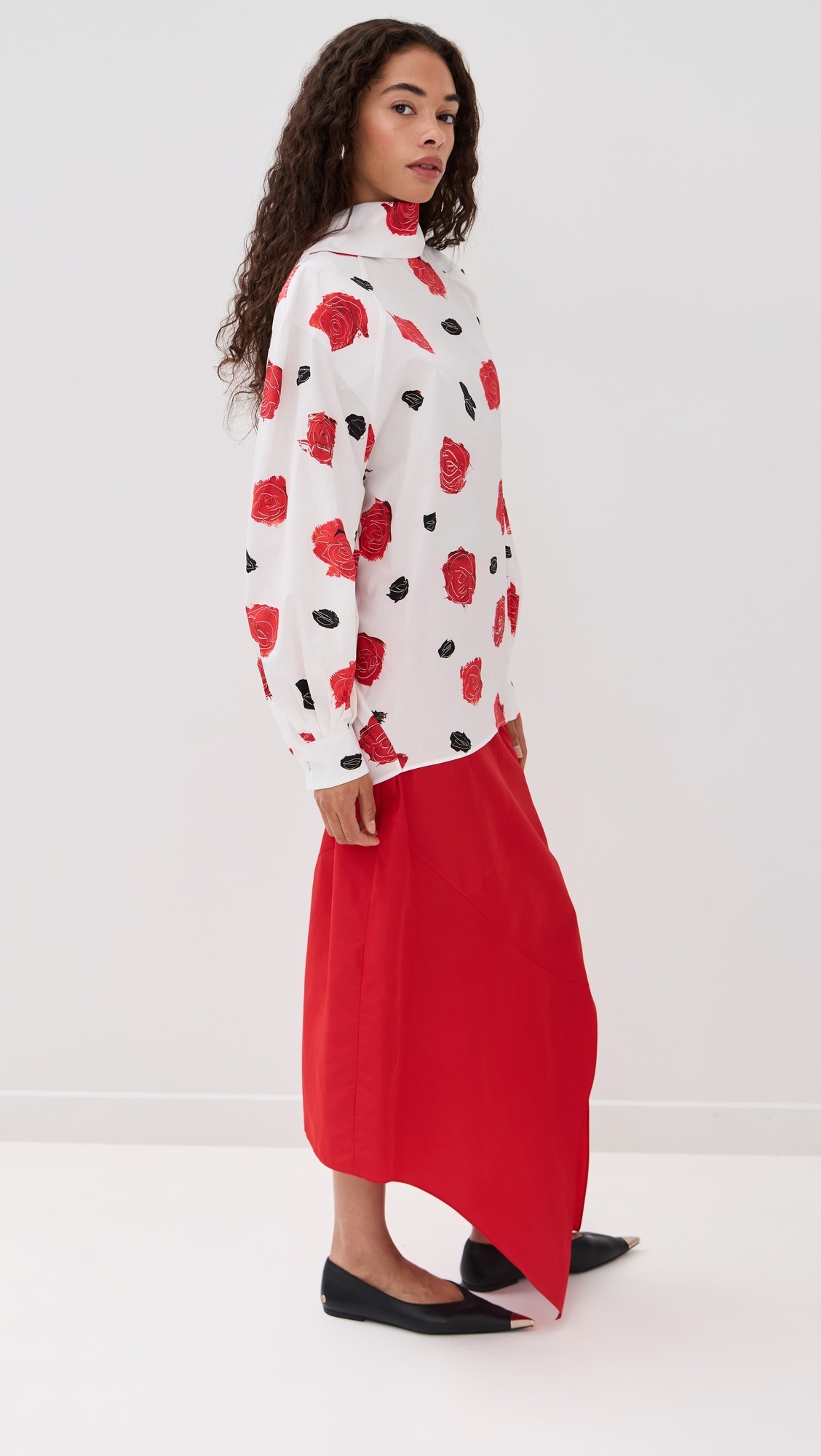 Balloon Top with Long Raglan Sleeves - 3