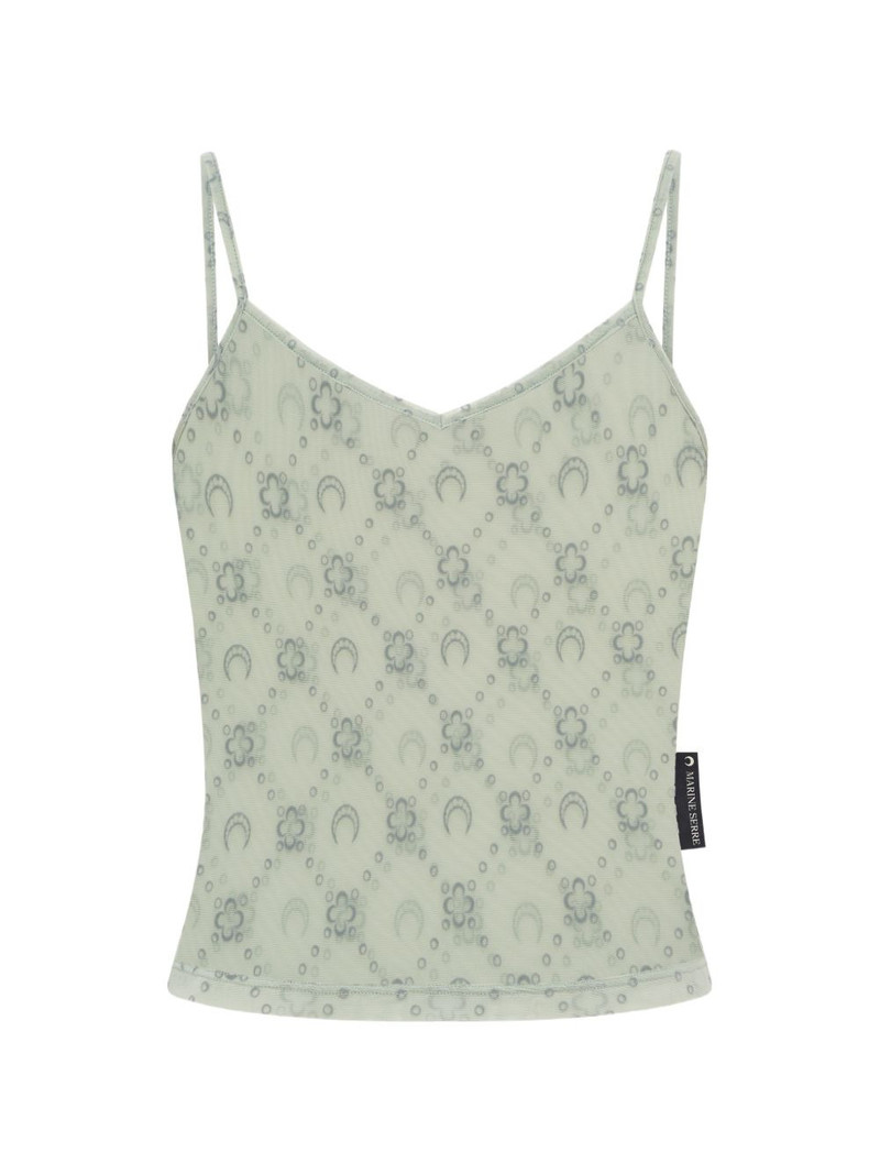 moonogram mesh straps top 1