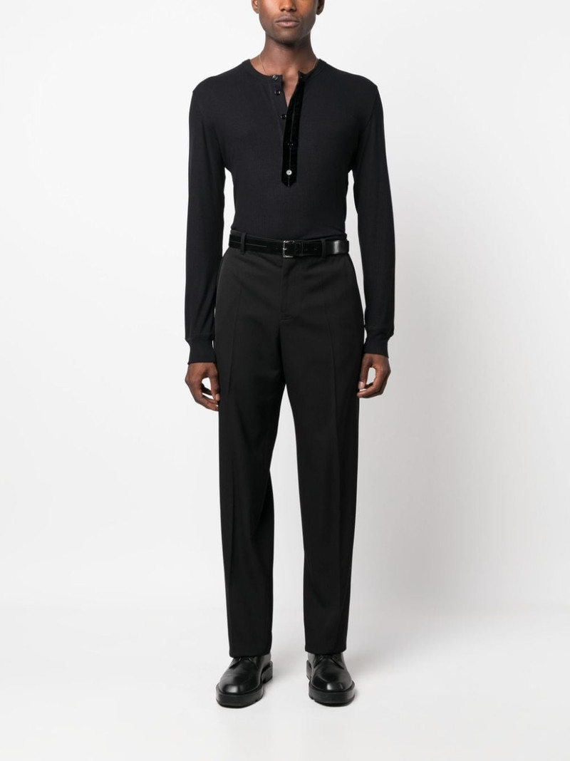 TOM FORD Henley long-sleeve T-shirt outlook