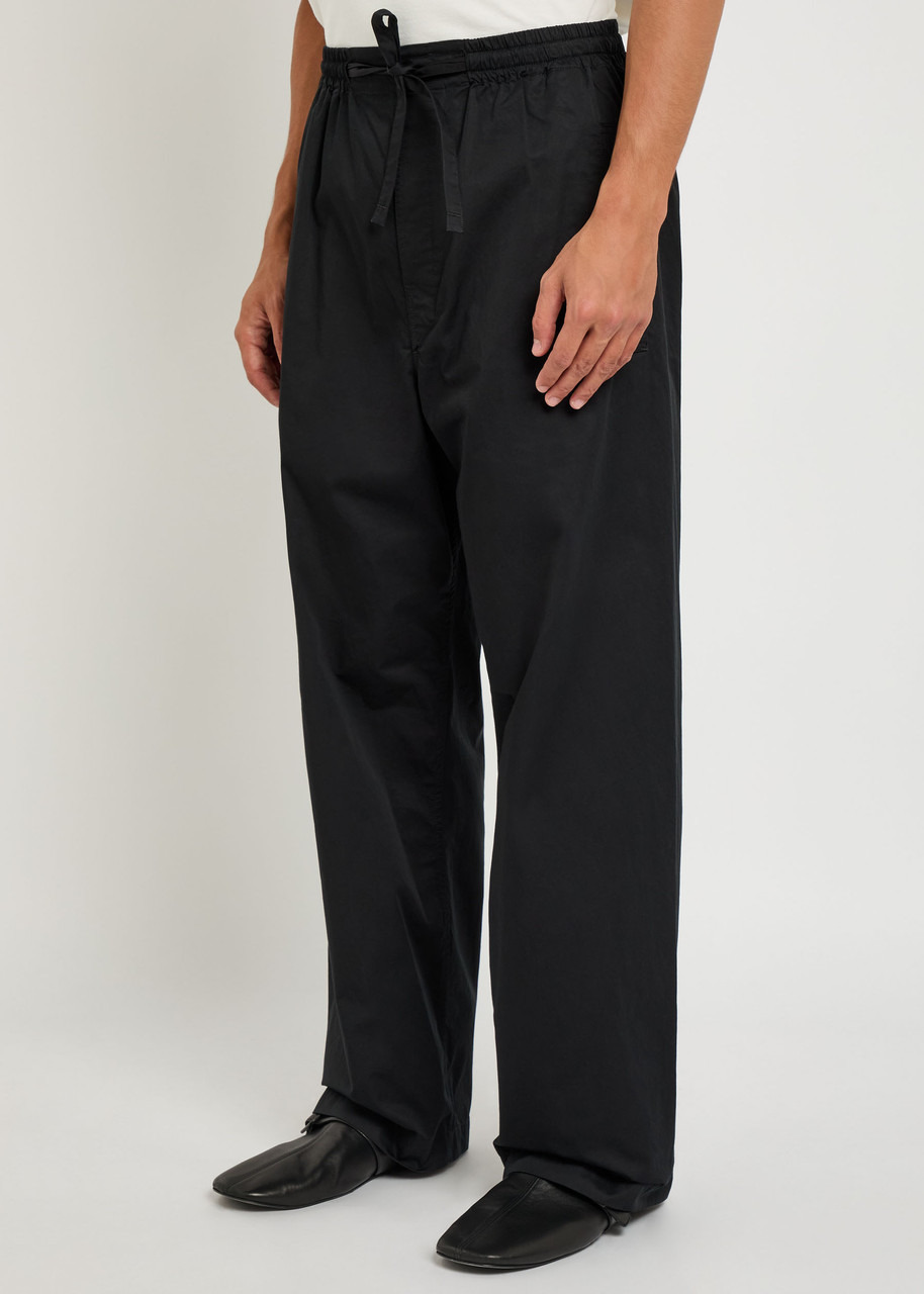 Lemaire Pyjama Cotton-poplin Straight-leg Trousers - 2