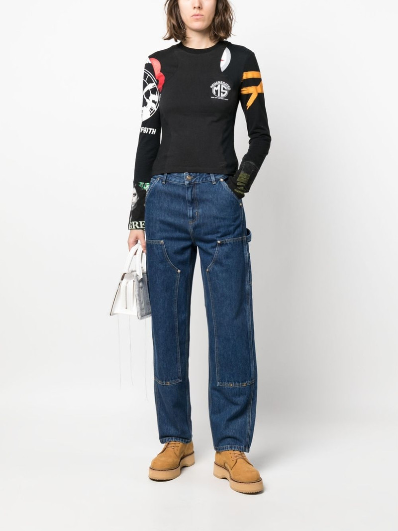 Carhartt Nash mid-rise straight-leg jeans outlook
