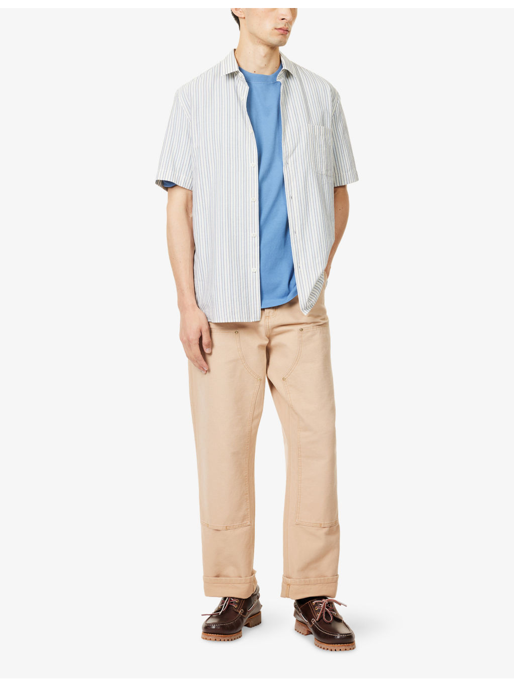 Hudson Crewneck Cotton-Jersey T-Shirt - 2