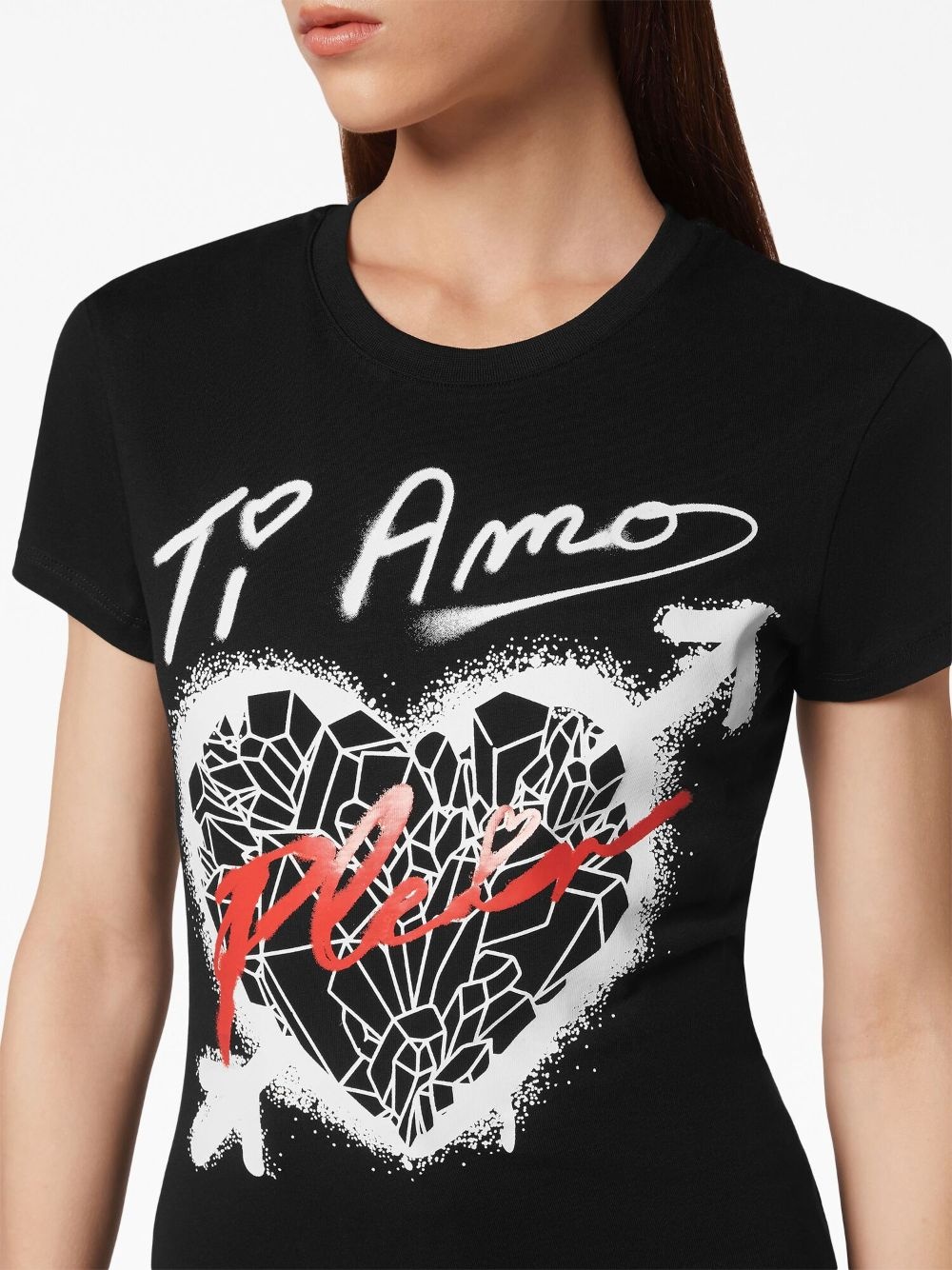 Sexy Pure Fit heart-print T-shirt - 5