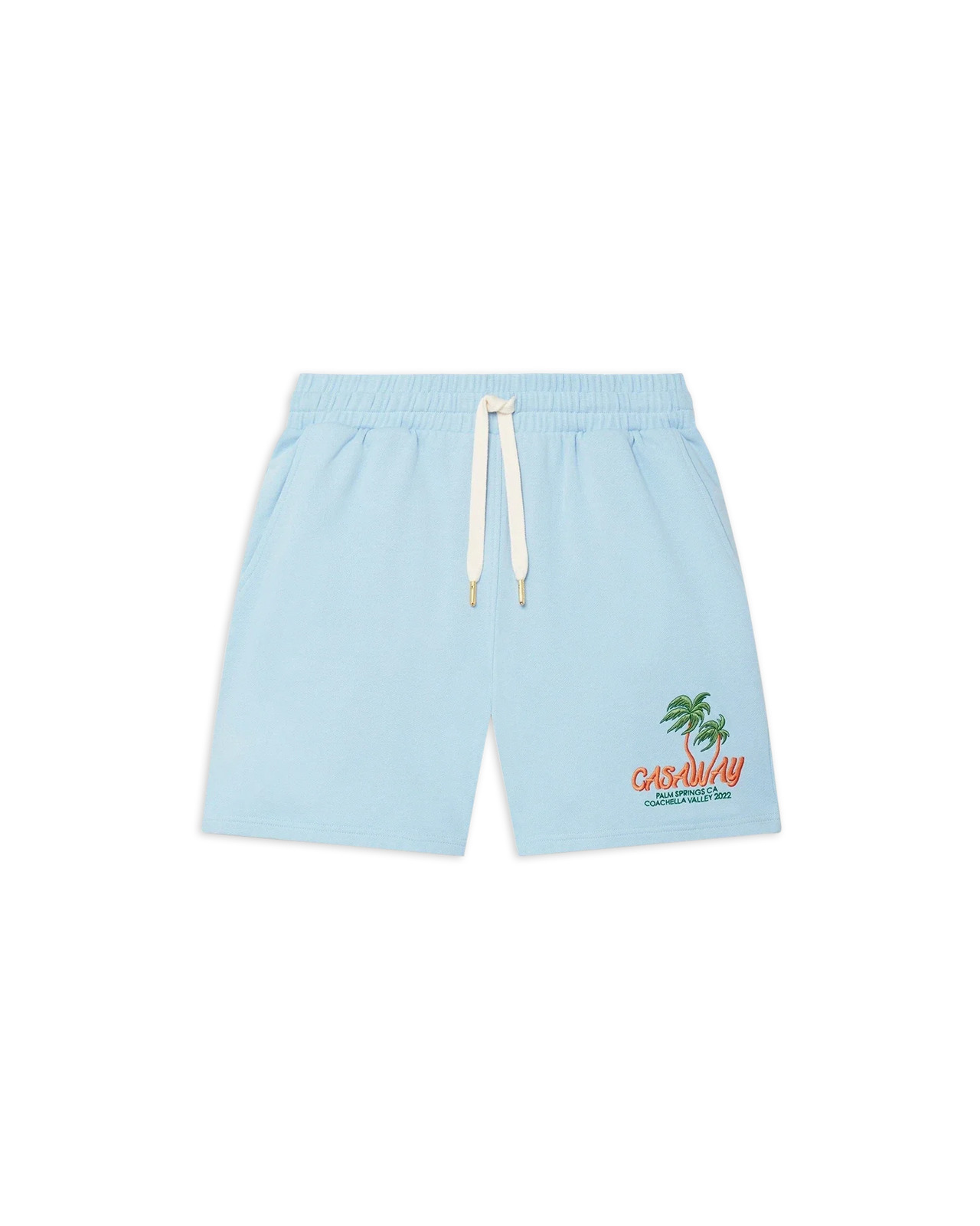 Blue Coachella Valley Sweatshort - 1